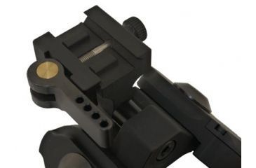 Image of ACCU-TAC Small Caliber Rifle Bi-Pod, Flat Black, Medium SRBQD-0500
