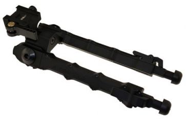 Image of ACCU-TAC Small Caliber Rifle Bi-Pod, Flat Black, Medium SRBQD-0500