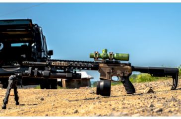 Image of Accuracy Solutions BipodeXt ARC III Picatinny Telescoping Bipod, Black, AS-90030