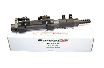 Image of Accuracy Solutions BipodeXt TAC III Gen2 Picatinny Telescoping Bipod, Black, AS-90090