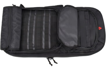 Image of Frame 36in Rifle Case w/ Backpack Strap, TSA Lock, 600D Poly PVC, Black/Gray