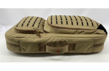 Image of Advance Warrior Solutions Frame 28in AR Pistol/SBR Case w/ Backpack Strap, 600D Poly PVC, Tan/Black, FR28RBP-TN/BL