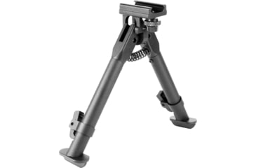 Image of AIM Sports Inc AR Handguard Rail Bipod-Short, Black, Medium, BPARSS