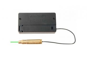 Image of AimSHOT BSB223G Green Laser Bore Sight .223 w/ Battery Box, Brass BSB223G