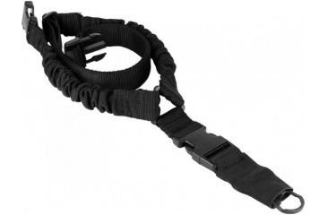 Image of AimSports One Point Bungee Rifle Sling/Blk, Black AOPS01B