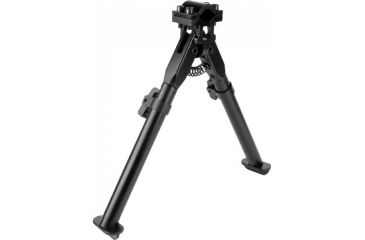 Image of AimSports Universal Bipod Aluminum, Black BPUNIS
