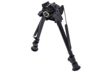 Image of Aimtech Bipod Tactical Rail Mount Notched Leg, Black, 9-13in AFA-10851