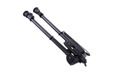 Image of Aimtech Warhammer Tactical Bipod, 13.5-25 in Adjustable Tactical Lever Locking Pivot, Black, AFA-20857