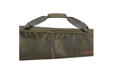 Image of Allen Collins Ripstop Shotgun Case w/Lockable Zipper and D-ring, 52in Long, Foam Padding, Olive, 1101-52