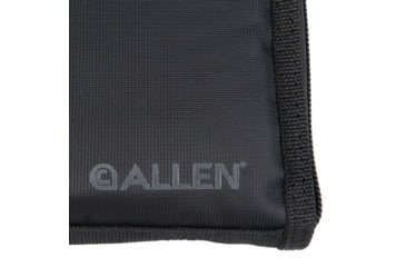 Image of ALLEN 78-7 PISTOL CASE W/MAG POUCH COMPACT BLK
