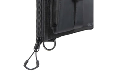 Image of ALLEN 78-9 PISTOL CASE W/MAG POUCH FULLSIZE BLK