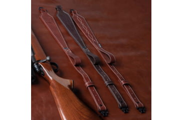 Image of ALLEN 8510 LEATHER SLING DEER DEBOSS, BROWN