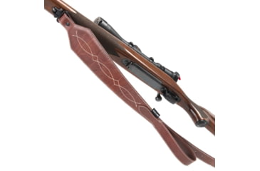 Image of ALLEN 8508 LEATHER SLING WESTERN SCALLOP, BROWN