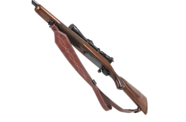 Image of ALLEN 8508 LEATHER SLING WESTERN SCALLOP, BROWN