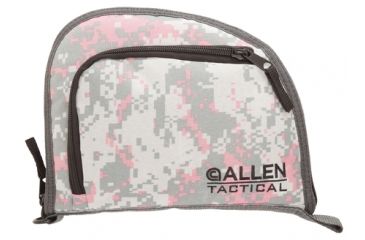 Image of Allen Auto-Fit 1-Pocket Tactical Handgun Case Measures 9.5x7.25 Inches Pink Digital