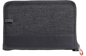 Image of Allen Auto-Fit 2.0 Deluxe Handgun Case, Heather Gray/Red, 12 in x 8 in, 7757