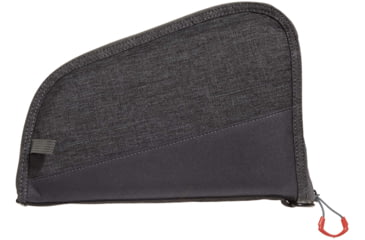 Image of Allen Auto-Fit 2.0 Handgun Case, Heather Gray/Red, 10.5 in x 7.25 in, 7748
