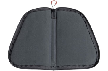 Image of Allen Auto-Fit 2.0 Handgun Case, Heather Gray/Red, 10.5 in x 7.25 in, 7748