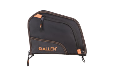 Image of Allen Auto-Fit Handgun Case, Black/Orange, 9in, 7739