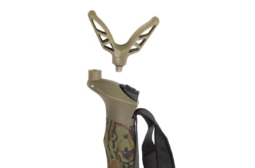 Image of Allen Axial EZ-Stik Shooting Stick-Monopod, Olive, 61in, 21447