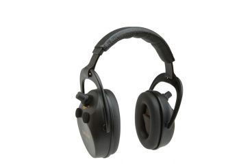Image of Allen Axion Electronic Lo-Profile Shooting Muff Black NRR25