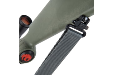 Image of Allen Cirrus Ultralight Silicone Rubber Gun Sling w/BakTrak, Adjustsmant, 28in x 36in Lenght , 500 lbs , Black, 8502