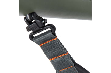Image of Allen Cirrus Ultralight Silicone Rubber Gun Sling w/BakTrak, Adjustsmant, 28in x 36in Lenght , 500 lbs , Black, 8502