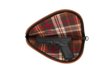 Image of Allen Colorado Heritage Handgun/Pistol Case, 11in, Carmel/Plaid, 709-11