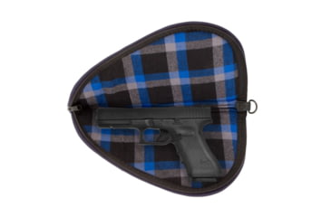 Image of Allen Colorado Heritage Handgun/Pistol Case, 11in, Indigo/Plaid, 711-11