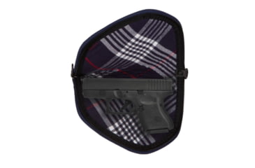 Image of Allen Colorado Heritage Handgun/Pistol Case, 9in, Indigo/Plaid, 711-9
