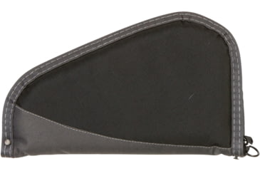 Image of Allen Deluxe Handgun/Pistol Case, 8in, Black/Grey, 444-8