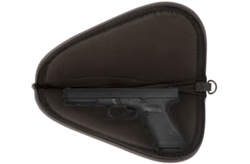 Image of Allen Deluxe Handgun/Pistol Case, 11in, Black/Grey, 444-11