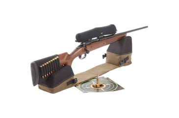 Image of Allen Eliminator Connected Filled Shooting Rest Tan/Brown