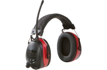 Image of Allen Eshotwave Bluetooth Ear Muff 25 Db Black/red
