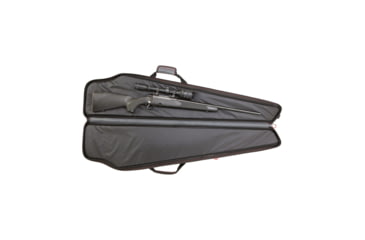 Image of Allen Dakota Gear Fit Rifle Case, Grey/Red, 48in, 949-48