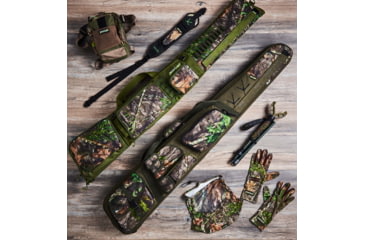 Image of Allen Gear Fit Pursuit Shocker 52in Lockable Shotgun Case, Olive/Mossy Oak NWTF Obsession, 961-52