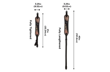 Image of Allen Glenwood Gun Sling with Swivels, Mossy Oak Break-Up Country, 8287