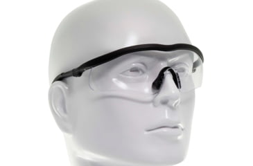 Image of Allen Guardian Shooting Safety Glasses, Black Frame, Clear Lenses, One Size, 2384