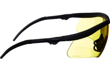 Image of Allen Guardian Shooting Safety Glasses, Black Frame, Yellow Lenses, One Size, 2379