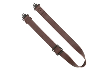Image of Allen Leather Slide-N-Lock Gun Sling with Swivels, Brown, 8432