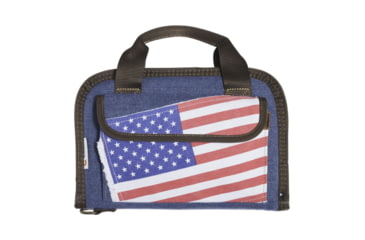 Image of Allen Heritage Denver Attache Handgun Case, Denim, 711