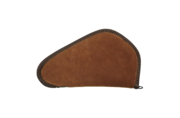 Image of Allen Heritage Suede Handgun Case, Rust, 13in, 86-13