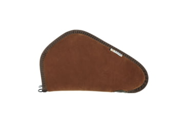 Image of Allen Heritage Suede Handgun Case, Rust, 13in, 86-13