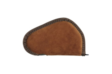 Image of Allen Heritage Suede Handgun Case, Rust, 8in, 86-8