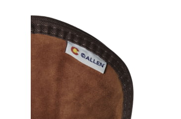 Image of Allen Heritage Suede Handgun Case, Rust, 8in, 86-8