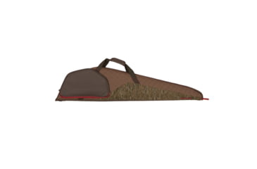 Image of Allen Huntsman Rifle Case, Mossy Oak Bottomland Camo/Brown, 52in, 637-52