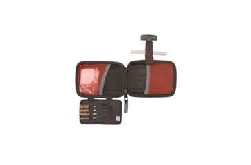 Image of Allen Krome Compact Handgun Cleaning Kit In Molded Case Bl