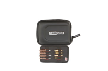 Image of Allen Krome Compact Handgun Cleaning Kit In Molded Case Bl