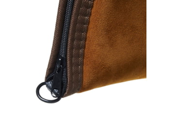 Image of Allen Legend Handgun Rug Taupe With Black Trim 11 Inches