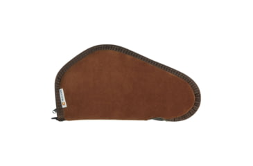 Image of Allen Heritage Suede Handgun Case, Rust, 11in, 86-11
